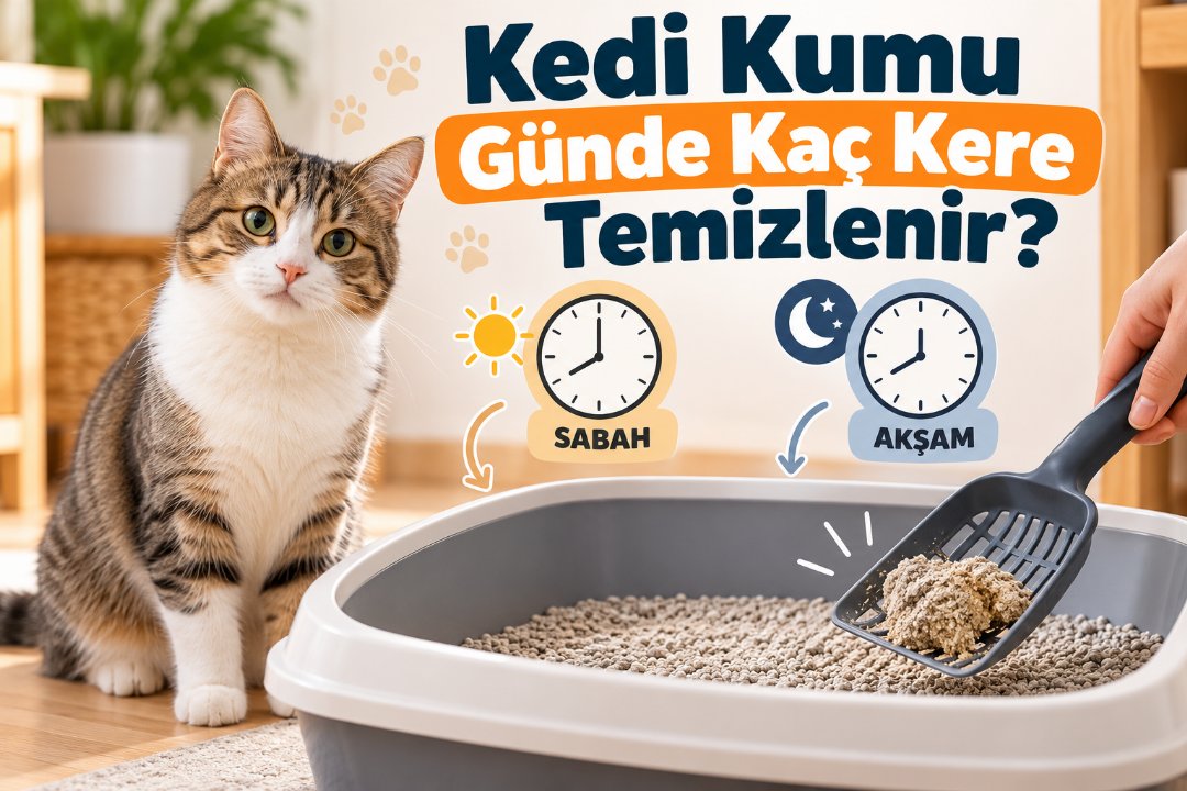 Kedi Kumu Günde Kaç Kere Temizlenir?