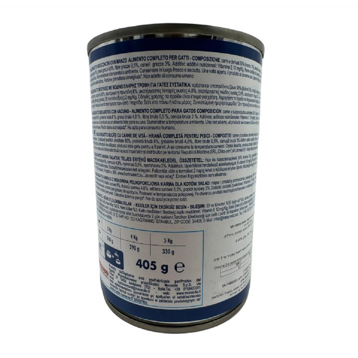 Miglior Gatto Sığır Etli Yetişkin Kedi Konservesi 405g
