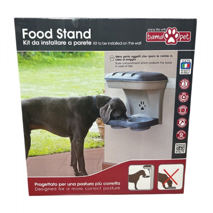 Bama Duvara Asılan Maxi Mama Standı Kahverengi 50x29x52 Cm