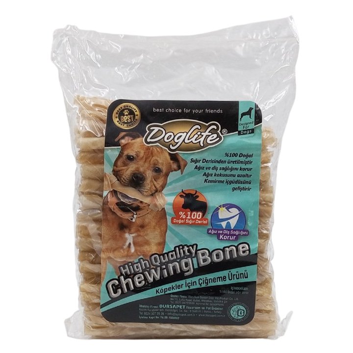 Doglife Naturel Burgu Çubuk Köpek Ödülü 5–6 G 100 Adet