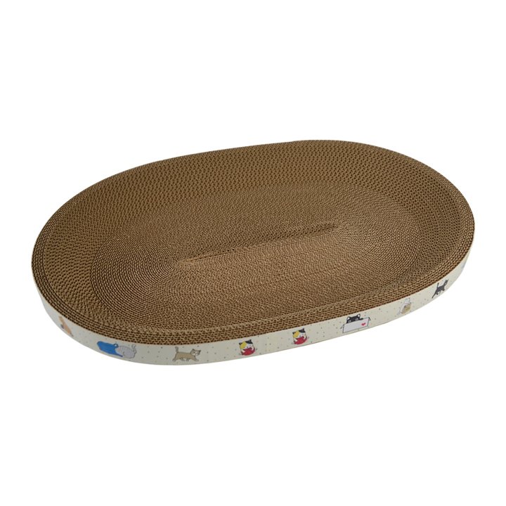 Rotipet RTP2084 Karton Elips Kedi Yatağı ve Tırmalama - XL