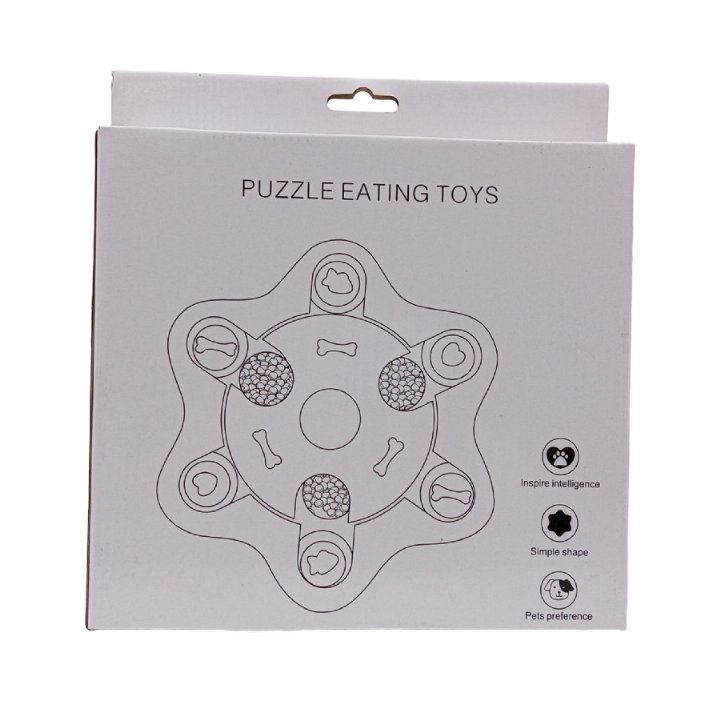 Doglife 203024 - Köpekler İçin Puzzle Mama Kabı ve Oyuncak - Puzzle Eating Toys