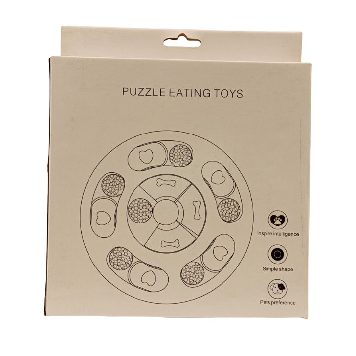 Doglife 203025 - Köpekler İçin Puzzle Mama Kabı ve Oyuncak - Puzzle Eating Toys
