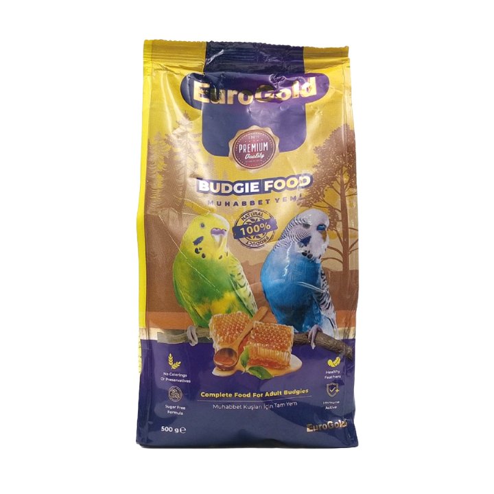 Eurogold Ballı Muhabbet Kuşu Yemi 500g