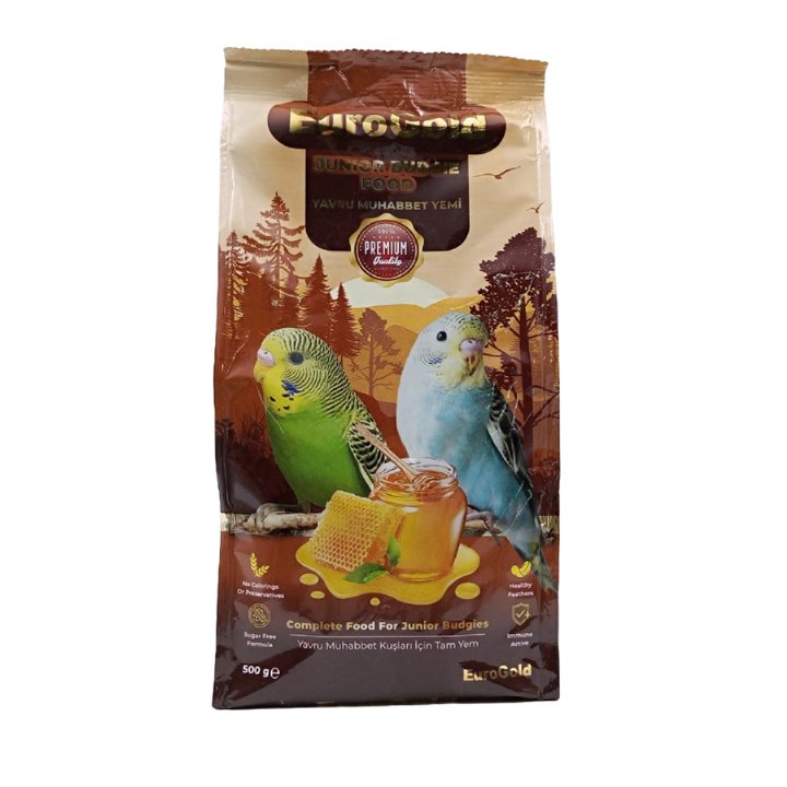 Eurogold Yavru Muhabbet Kuşu Yemi 500g