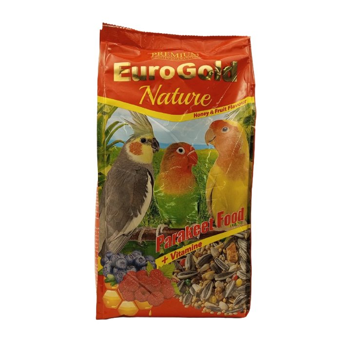 Eurogold Ballı ve Meyveli Paraket Yemi 750g