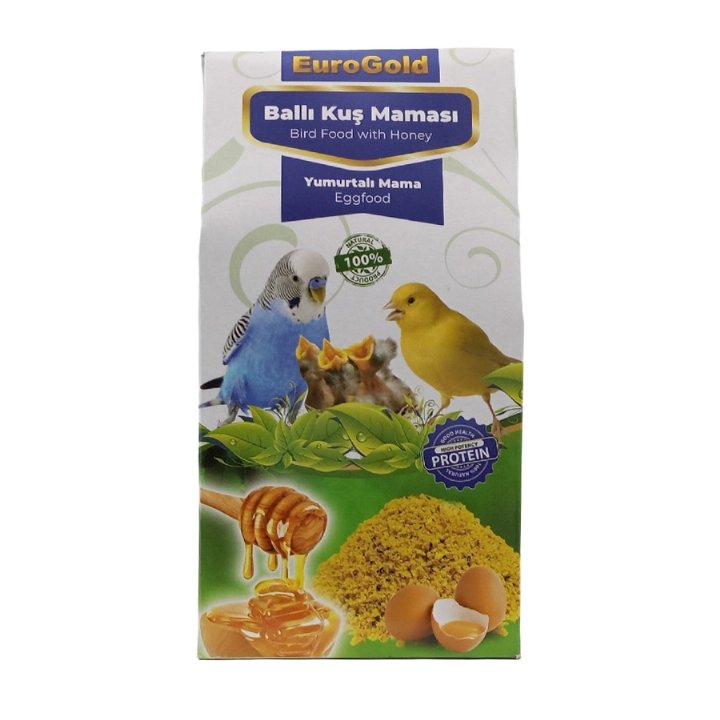 Eurogold Ballı ve Yumurtalı Kuş Yemi 100g