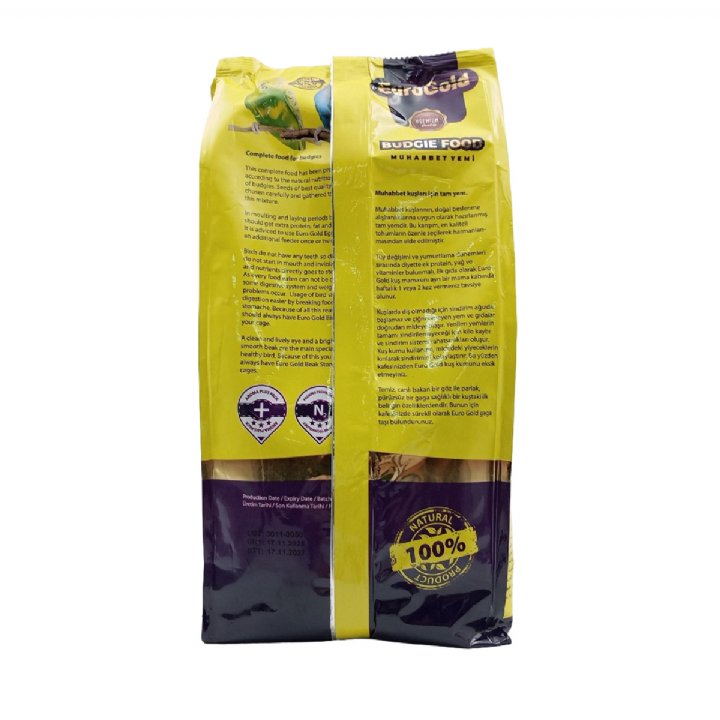 Eurogold Ballı Muhabbet Kuşu Yemi 1kg