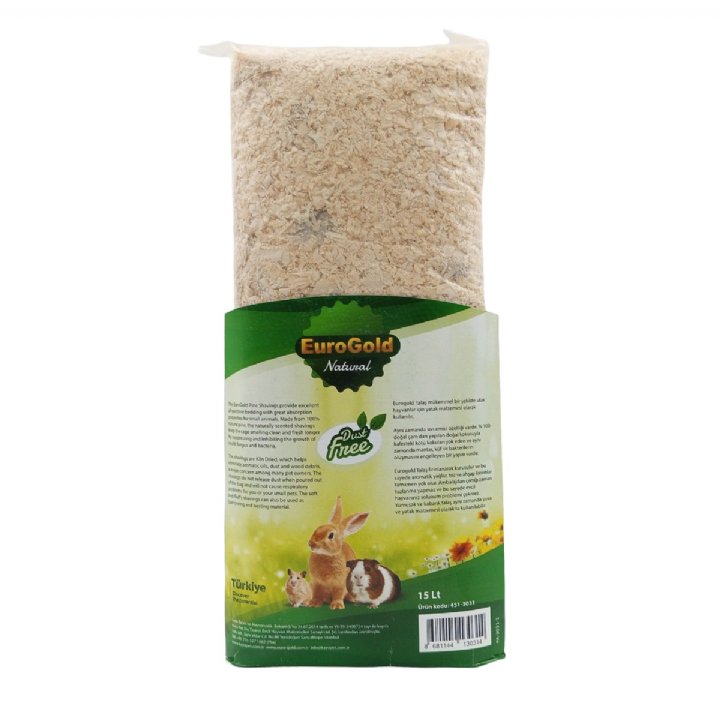 Eurogold Kemirgenler İçin Talaş 15 L