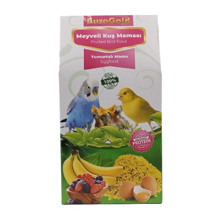 Eurogold Yumurtalı ve Meyveli Kuş Yemi 100g