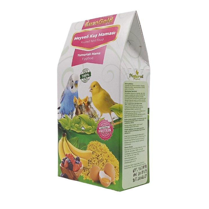 Eurogold Yumurtalı ve Meyveli Kuş Yemi 100g