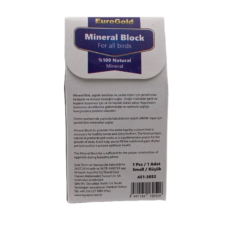 Eurogold Küçük Mineral Blok