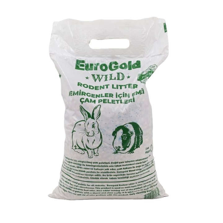 Eurogold Wild Kemirgenler İçin Emici Çam Peletleri 5 L