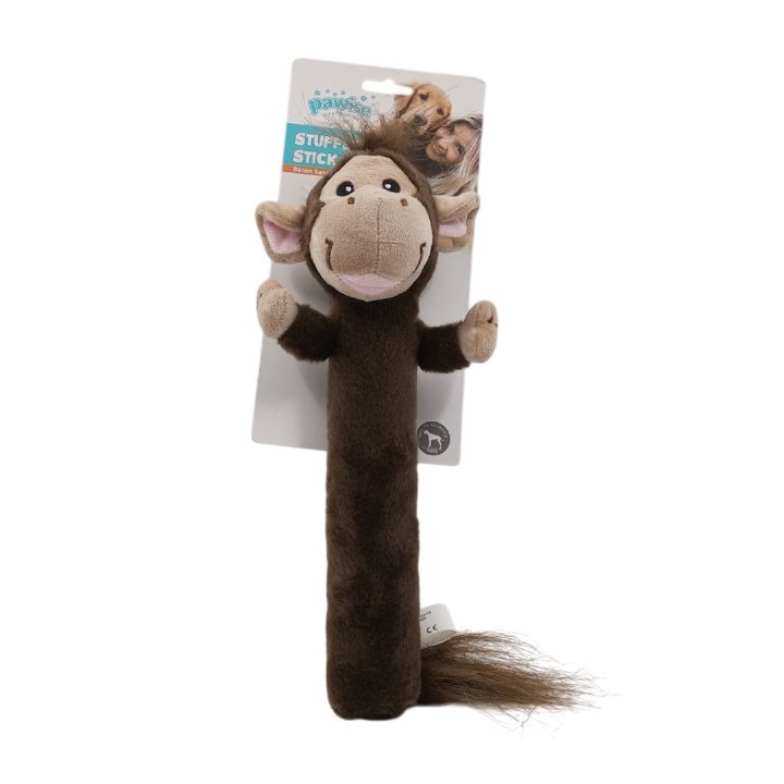 Pawise Stick Monkey Peluş Köpek Oyuncağı