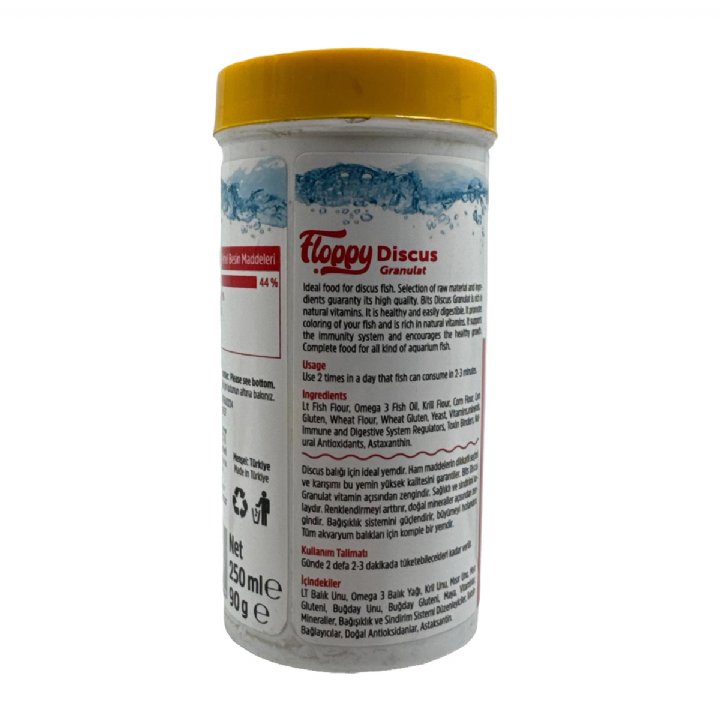 Floppy Discus Granulat Balık Yemi 250 mL