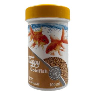 Floppy Goldfish Gold Granulat Balık Yemi 100 mL