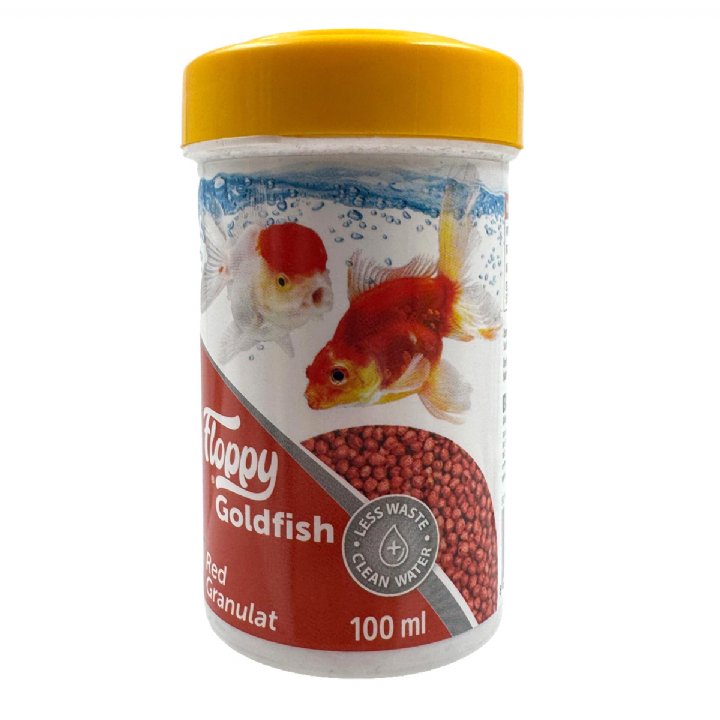 Floppy Goldfish Red Granulat Balık Yemi 100 mL