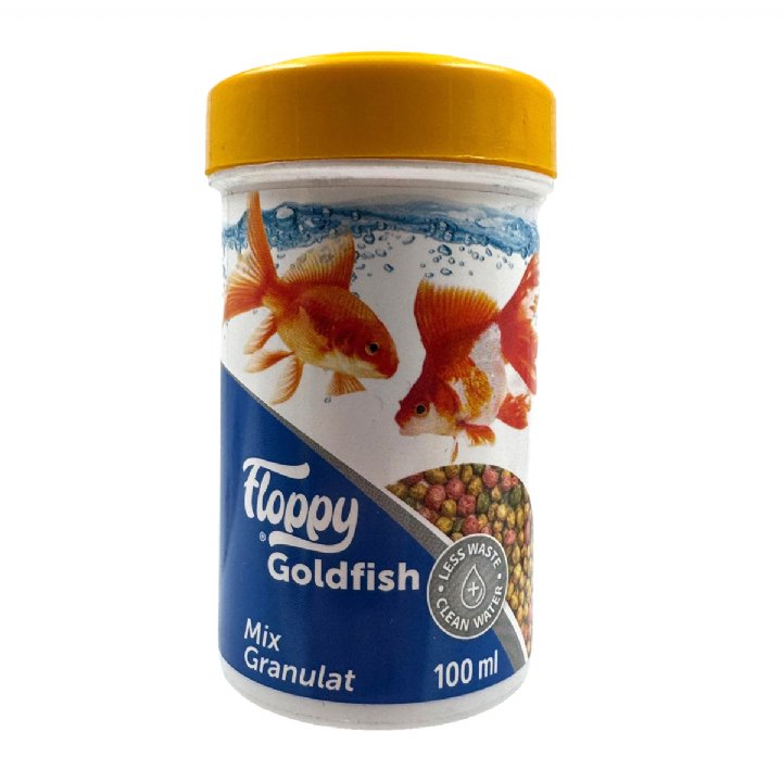 Floppy Goldfish Mix Granulat Balık Yemi 100 mL