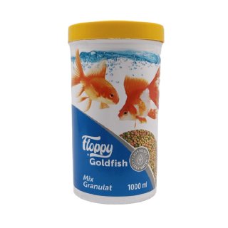 Floppy Goldfish Mix Granulat Balık Yemi 1 L