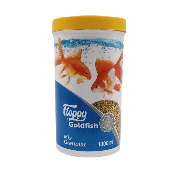 Floppy Goldfish Mix Granulat Balık Yemi 1 L