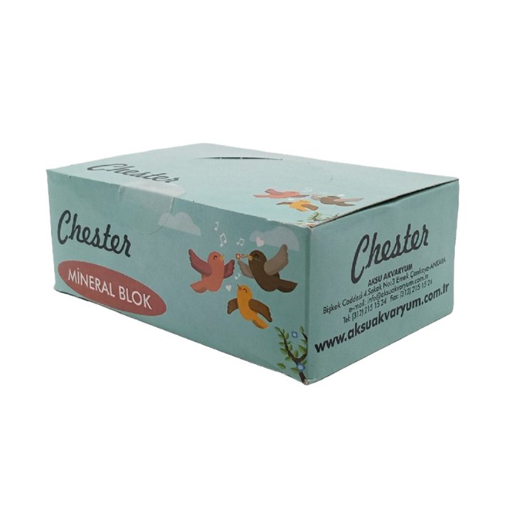 Chester Mineral Blok 12 Adet - Kuş Gaga Taşı