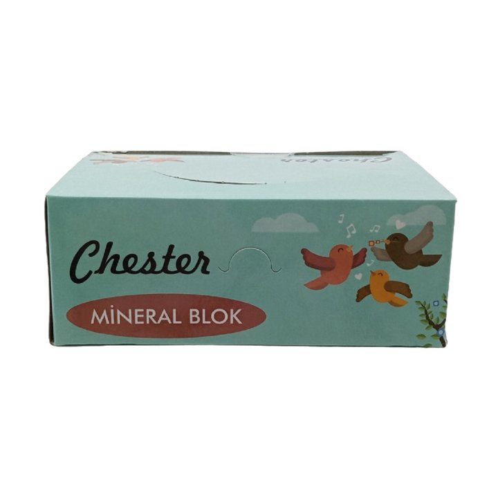 Chester Mineral Blok 12 Adet - Kuş Gaga Taşı