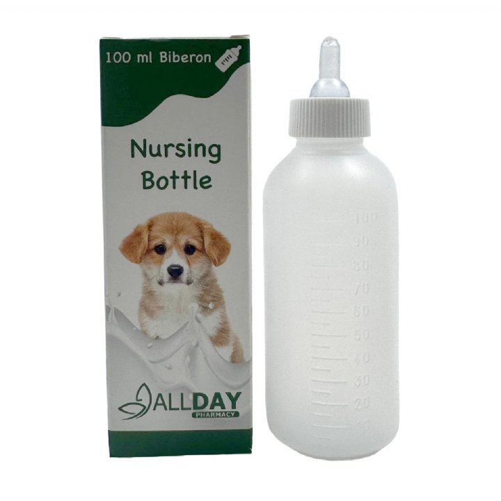 Allday Nursing Bottle - Kedi ve Köpek İçin Biberon 100 mL