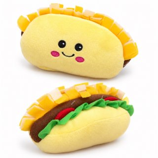 Pawise Yumy Yumy Hamburger Peluş Köpek Oyuncağı
