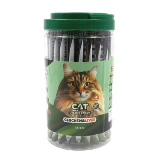 Eurogold Tavuklu ve Ciğerli Sıvı Kedi Ödül Maması 30x15g