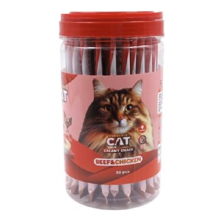 Eurogold Dana Etli ve Tavuk Etli Sıvı Kedi Ödül Maması 30x15g