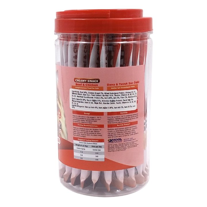Eurogold Dana Etli ve Tavuk Etli Sıvı Kedi Ödül Maması 30x15g