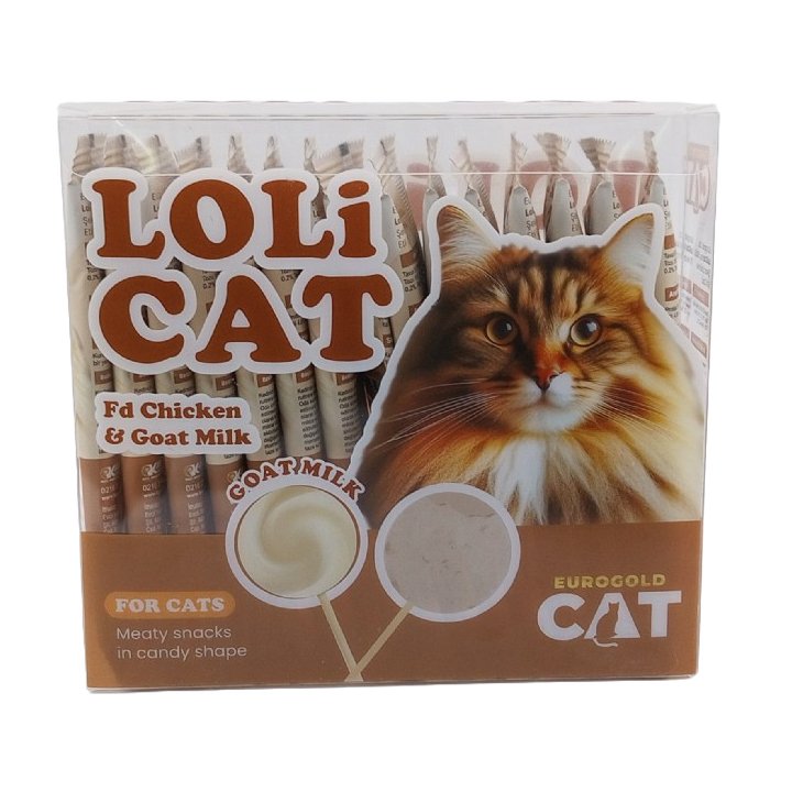 Eurogold Lolicat Keçi Sütlü Kedi Ödülü 15x1,5g