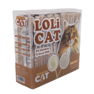 Eurogold Lolicat Keçi Sütlü Kedi Ödülü 15x1,5g - Kutu