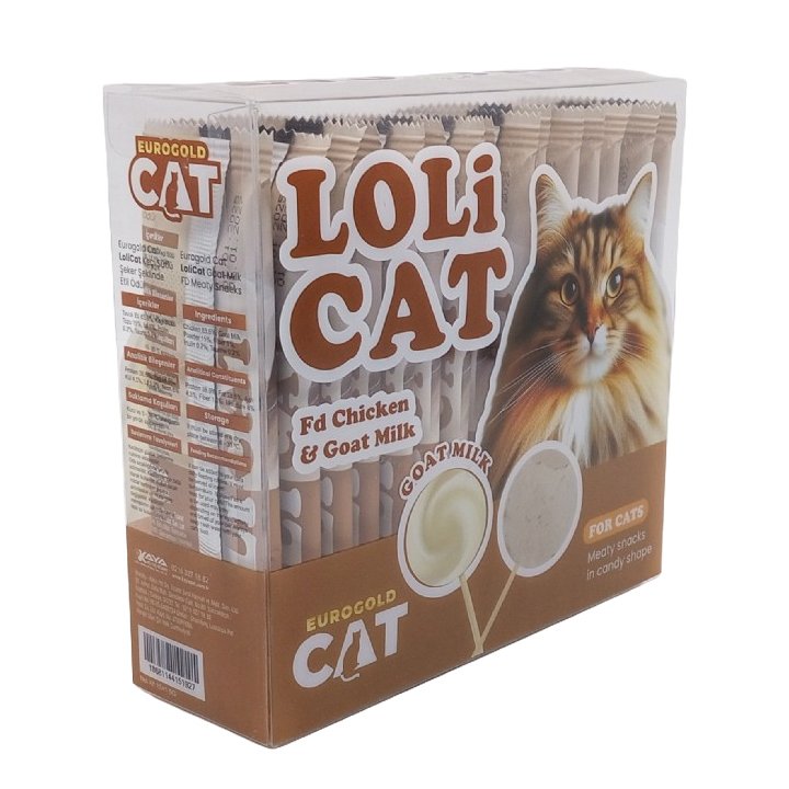 Eurogold Lolicat Keçi Sütlü Kedi Ödülü 15x1,5g