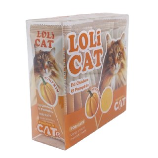 Eurogold Lolicat Balkabaklı Kedi Ödülü 15x1,5g - Kutu