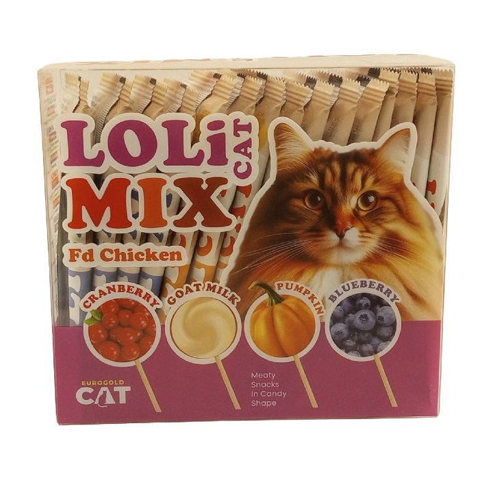 Eurogold Lolicat Mix Karışık Kedi Ödülü 15x1,5g