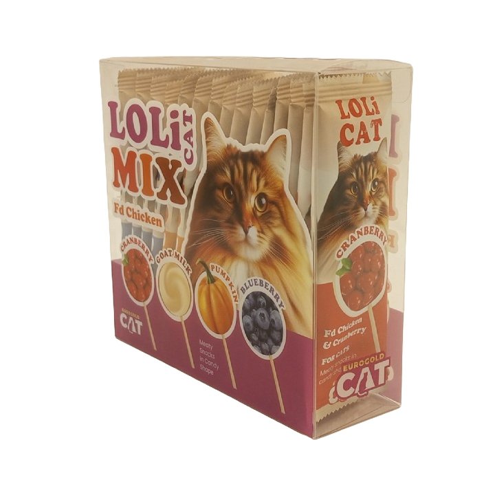 Eurogold Lolicat Mix Karışık Kedi Ödülü 15x1,5g