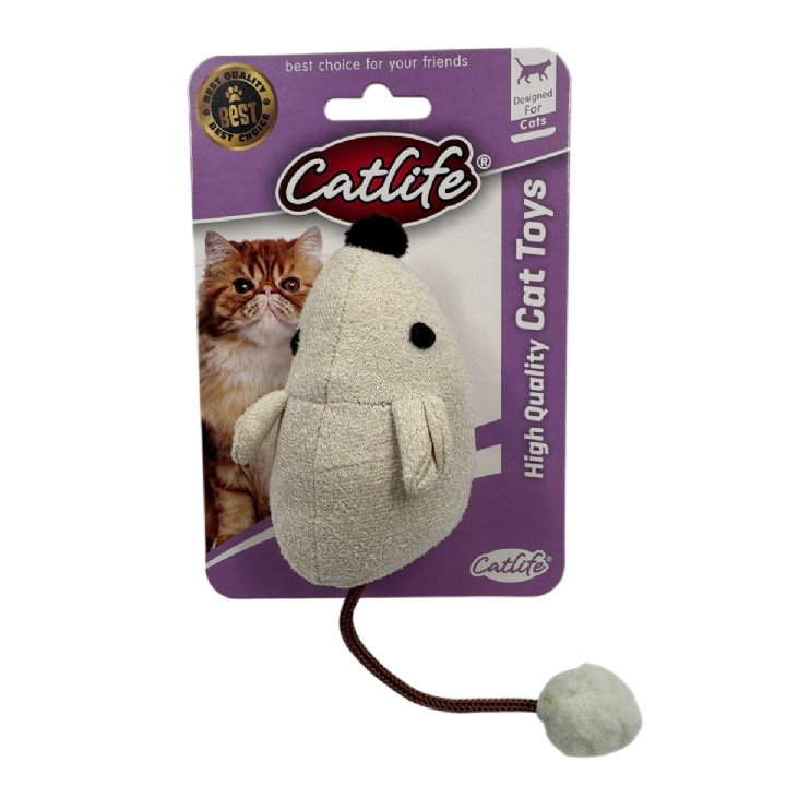Catlife 203066 Ponpon Kuyruklu Fare Kedi Oyuncağı