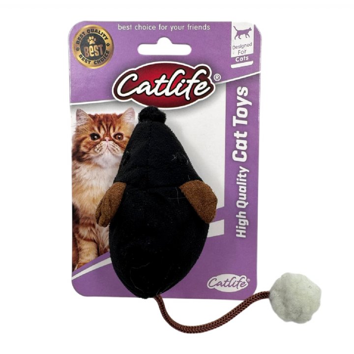 Catlife 203066 Ponpon Kuyruklu Fare Kedi Oyuncağı