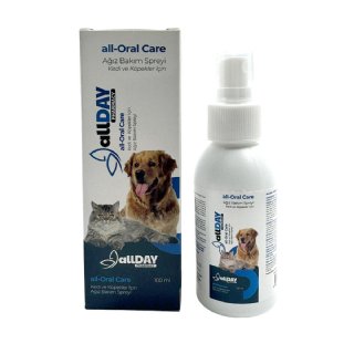 Allday all-Oral Care - Ağız Bakım Spreyi Kedi ve Köpekler İçin 100 mL