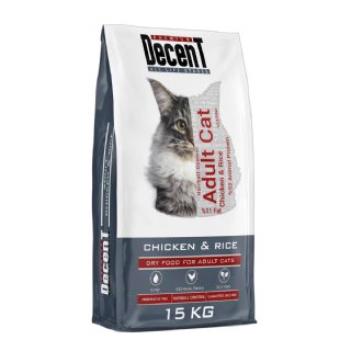 Decent Tavuklu Yetişkin Kedi Maması 15kg