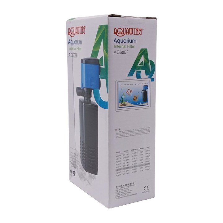 Aquawing AQ605F Akvaryum İç Filtre 15W 880 L/H