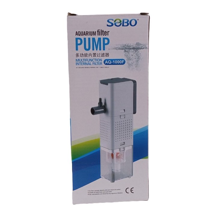 Sobo Yeni Nesil İç Filtre Beyaz 15 W 1000 L/H - AQ-1000F