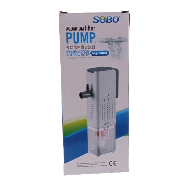 Sobo Yeni Nesil İç Filtre Beyaz 15 W 1000 L/H - AQ-1000F