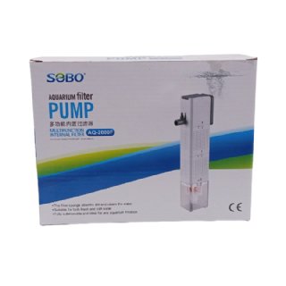 Sobo AQ-2000F Yeni Nesil İç Filtre Beyaz 28W 1800 L/H