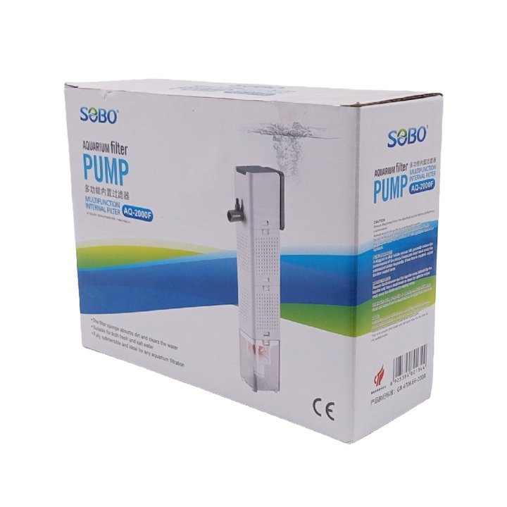 Sobo AQ-2000F Yeni Nesil İç Filtre Beyaz 28W 1800 L/H