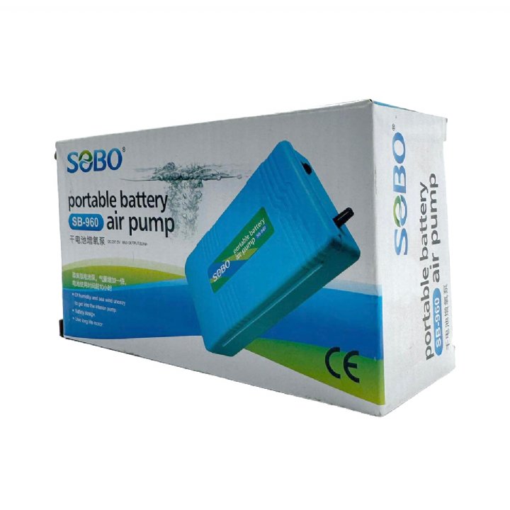 Sobo SB-960 Akvaryum Pilli Hava Motoru 2 L/Dk