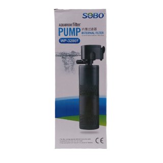 Sobo Wp-3200F Akvaryum İç Filtre 1200 L/H 25W