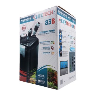 Life Tech 838 Siyah Kova Dış Filtre 1200 LH