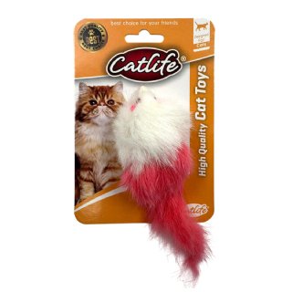 Catlife 203056 Tüylü Renkli Fare Kedi Oyuncağı